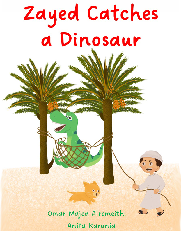 Zayed Catches a Dinosaur