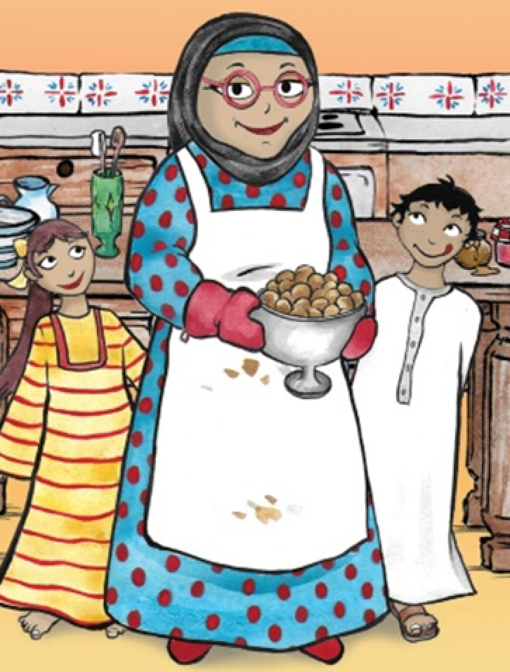 Umm Badoor’s Secret Recipe for Ramadan Lugaimat Free Activity Sheet (based on Umm Badoor’s Ramadan Lugaimat)